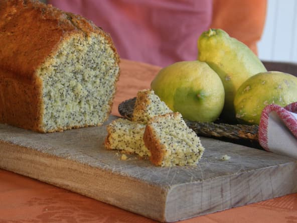Cake au citron et graines de pavot