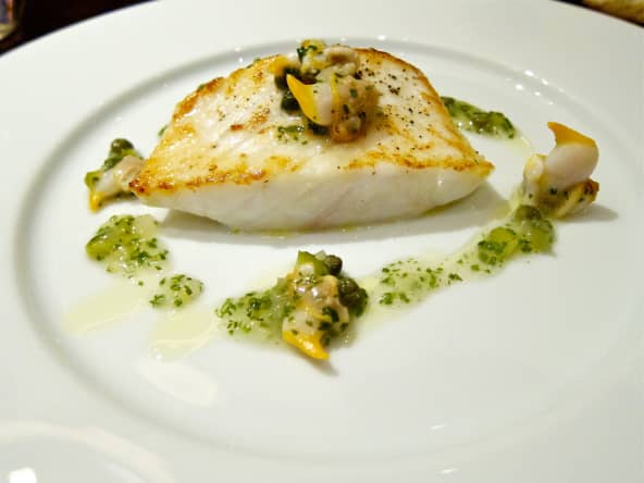 Turbot grillé