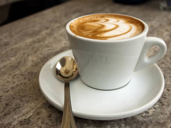 Une tasse de cappuccino
