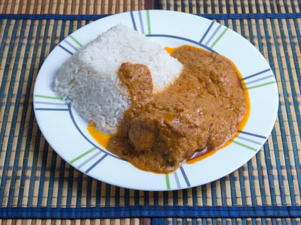 Assiette de mafe tiga