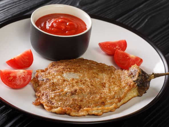 Tortang Talong et Ketchup