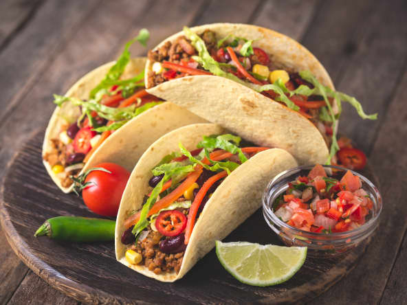 Tacos au boeuf