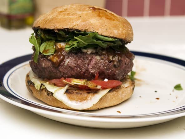 Bison burger