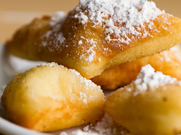 Beignets au four