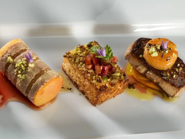 Assiette de foie gras