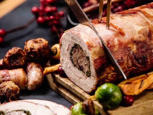 Roulé de dinde pour noël