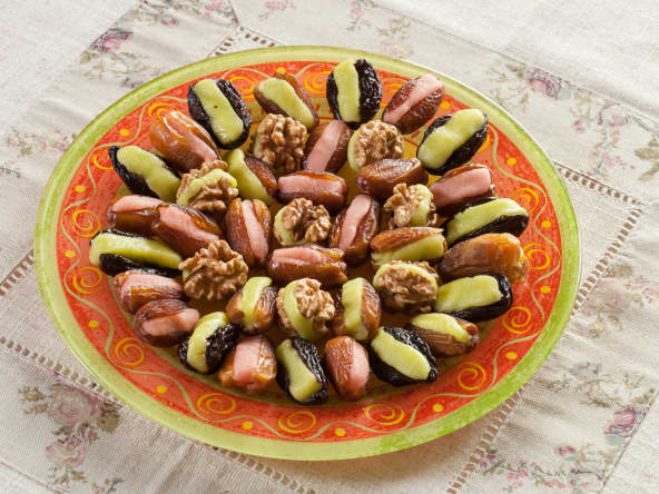 Assiette de fruits déguisés