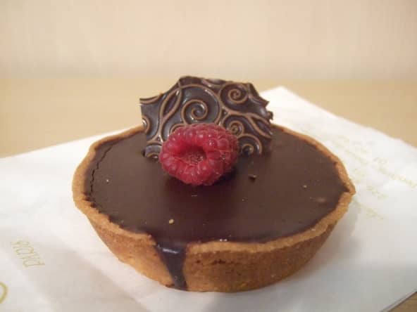 Tarte au chocolat intense