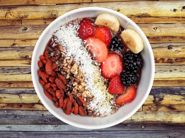 Bol de fruits frais