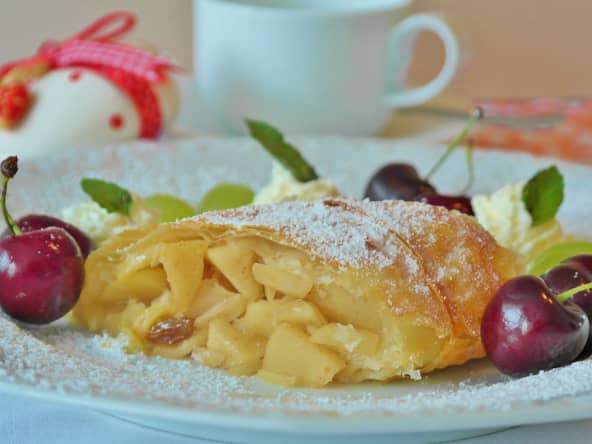 Strudel aux pommes
