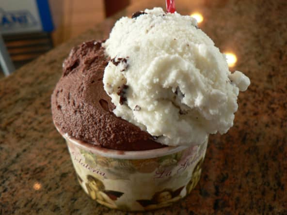 Glace stracciatella