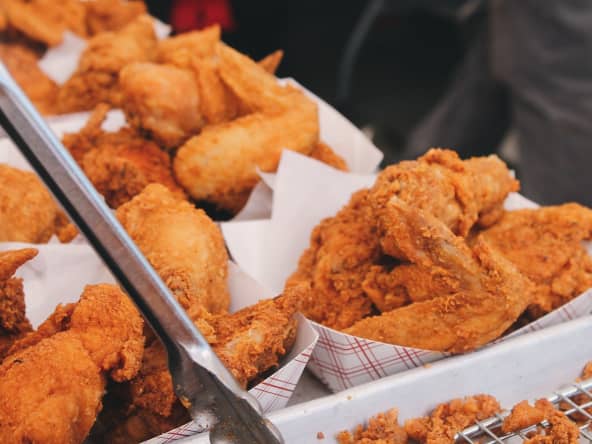 Poulet frit croustillant