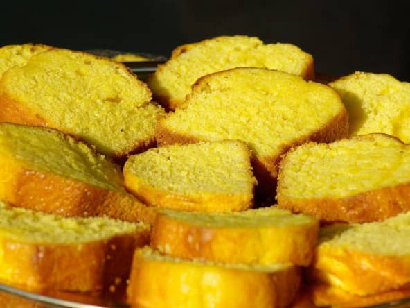 Cake en tranches