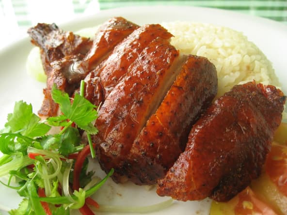 Canette grillée