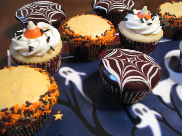 Assortiment de cupcakes d'halloween