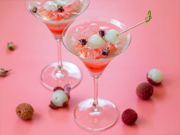 Cocktails à base de liqueur de litchi