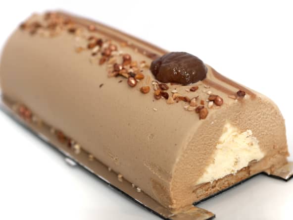 Bûche bavaroise aux marrons