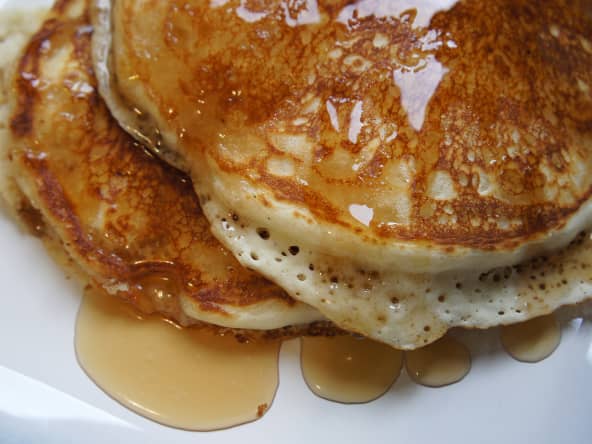 Pancakes au sirop d'érable 