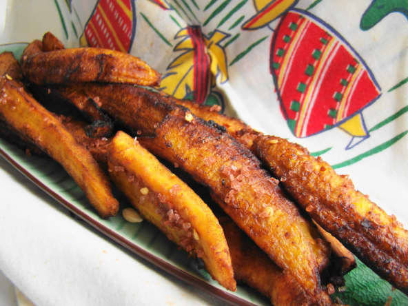 Bananes plantain frites