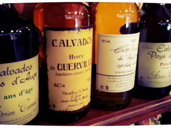Bouteilles de calvados
