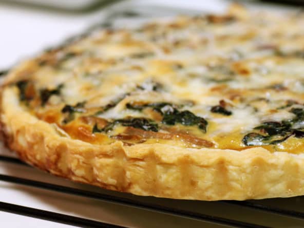 Quiche végétarienne