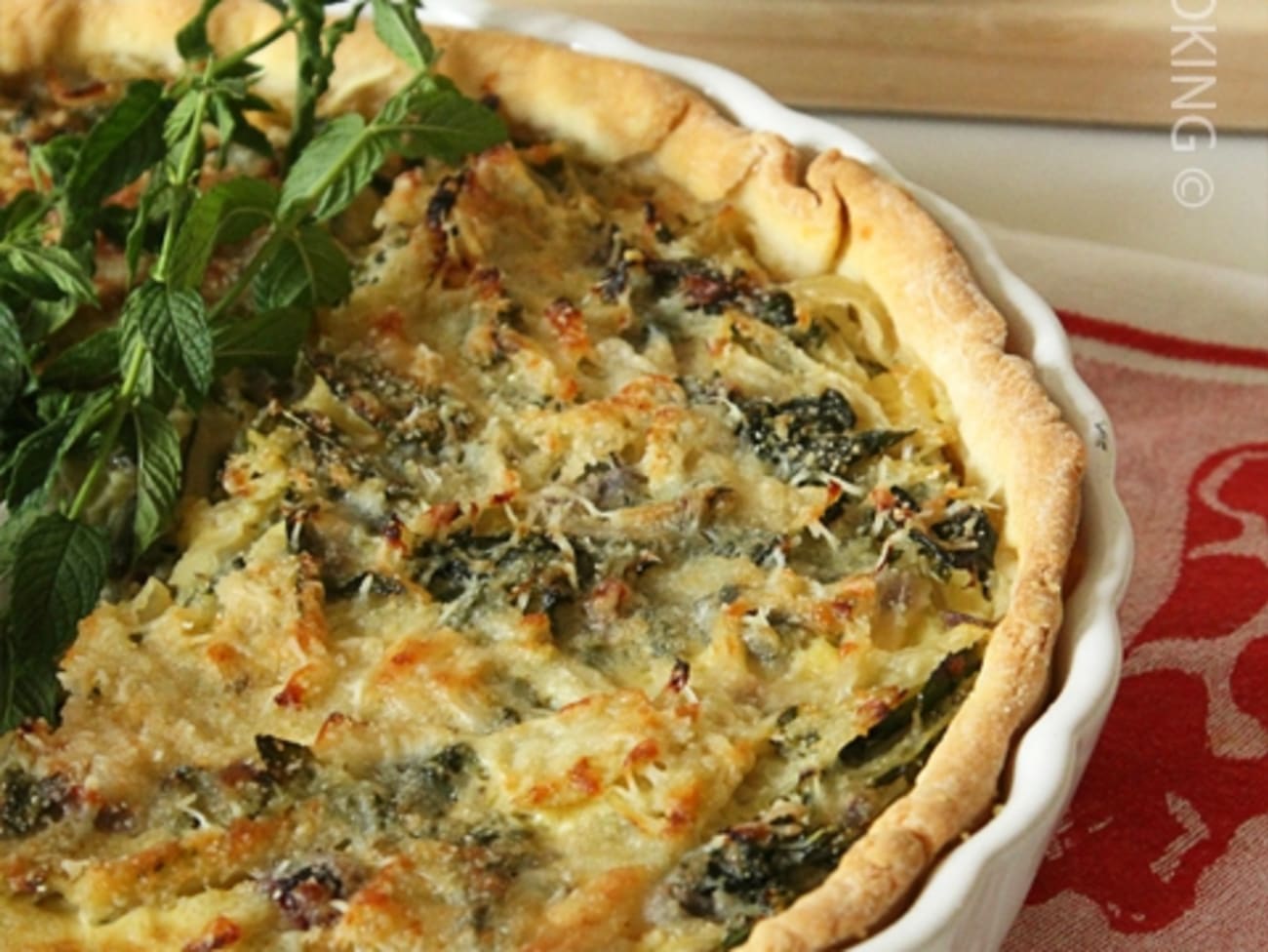 Tarte Aux Blettes : Recette Corse chefsimon.com