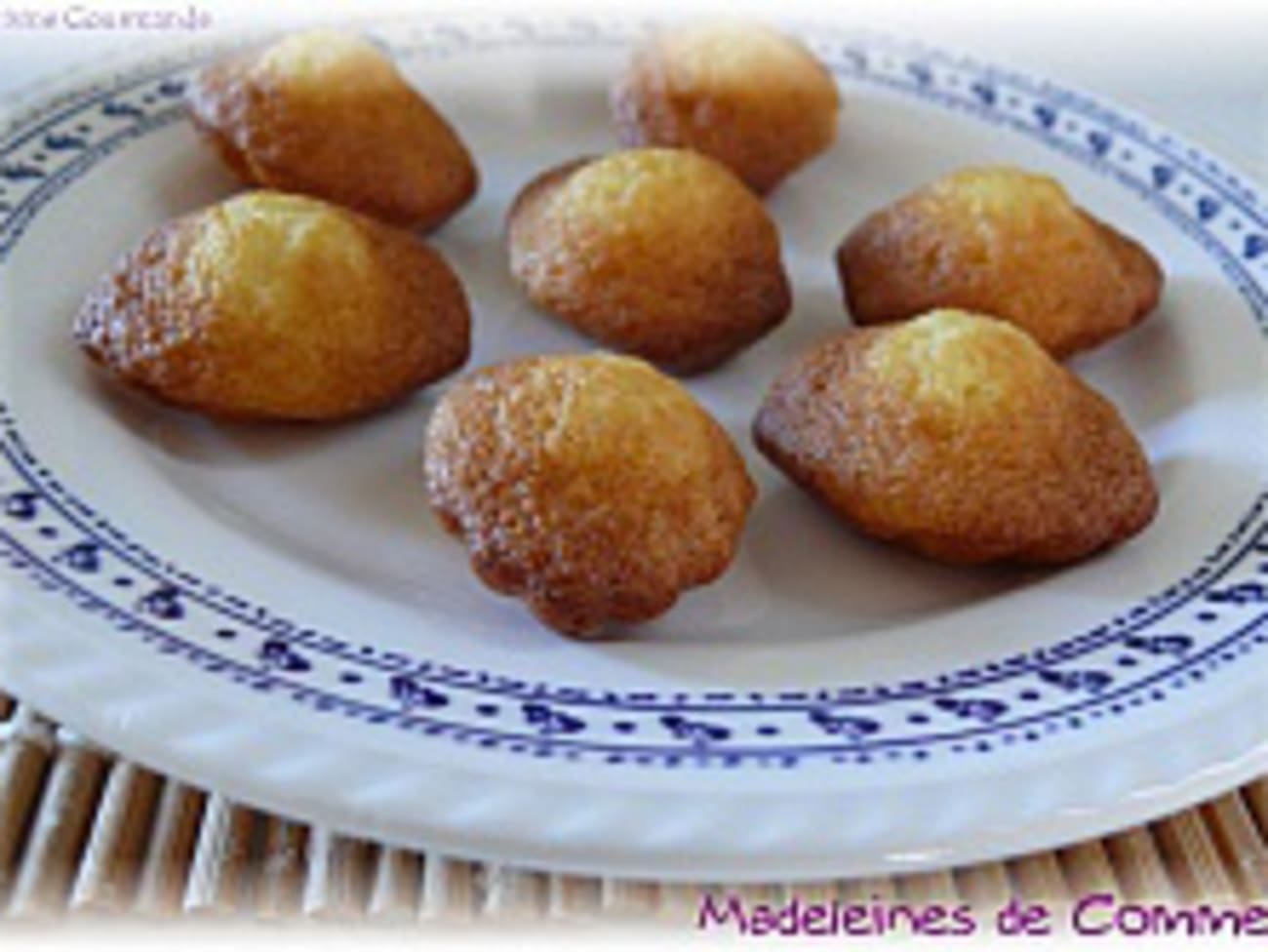 Madeleines de Commercy - Recette par delf745