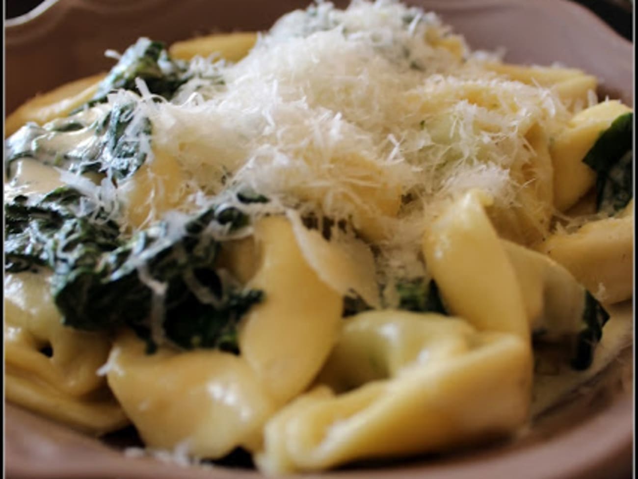 Quelle Sauce Pour Tortellini Ricotta épinard Tortellini ricotta épinards , sauce mascarpone parmesan et épinards