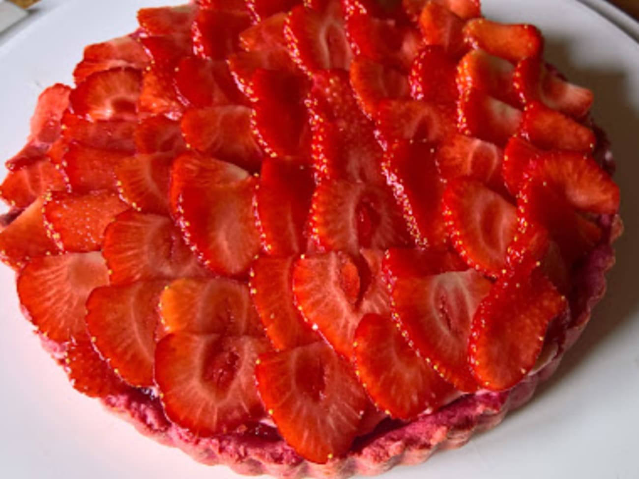 La tarte aux fraises de la Maison Hugo et Victor (Paris)