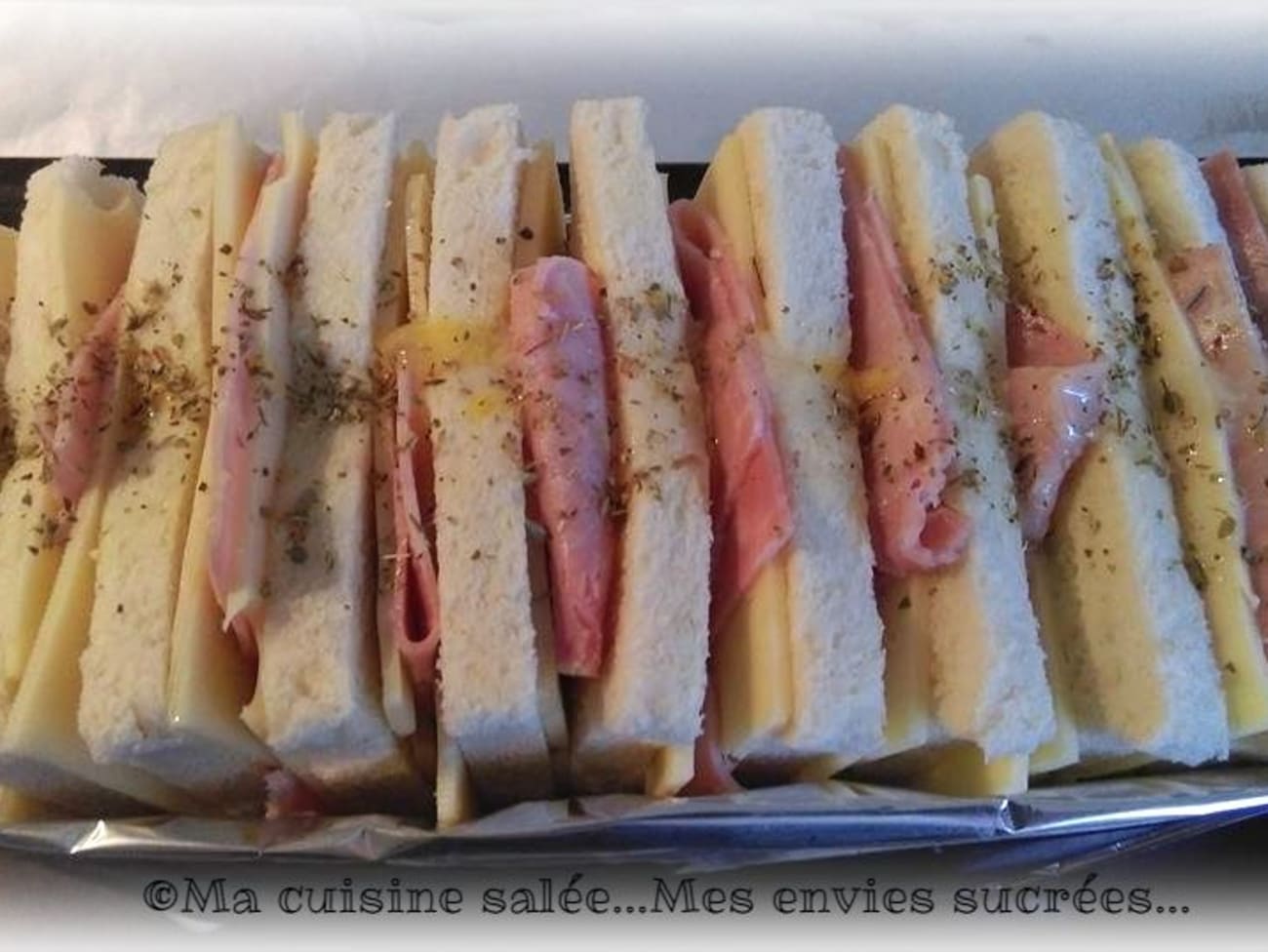 Pain jambon-fromage - Recette par Ma cuisine salée...Mes envies sucrées...