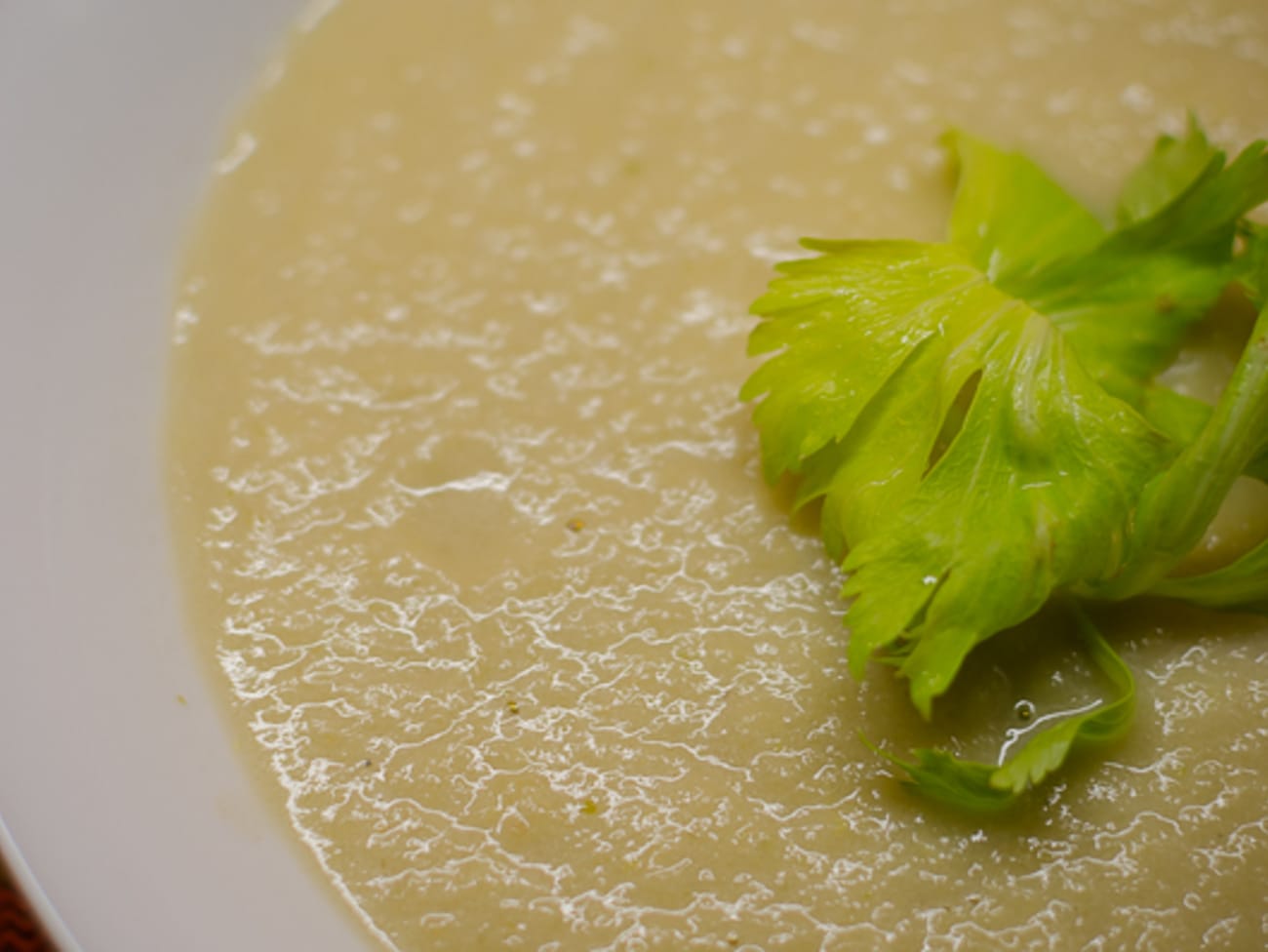 Soupe de céleri branche recette Soupe de céleri branche