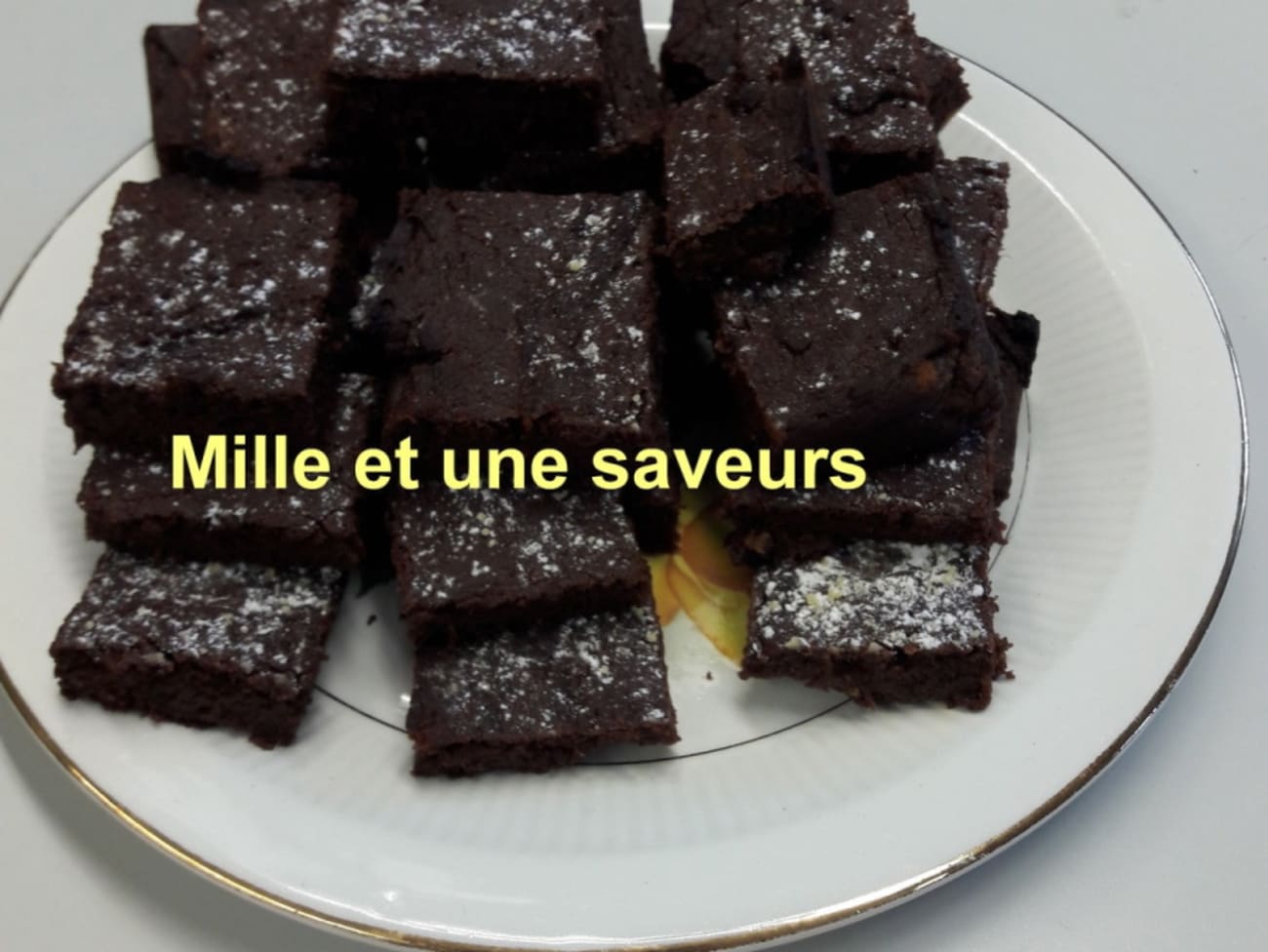 Brownie à la patate douce recette Brownie à la patate douce