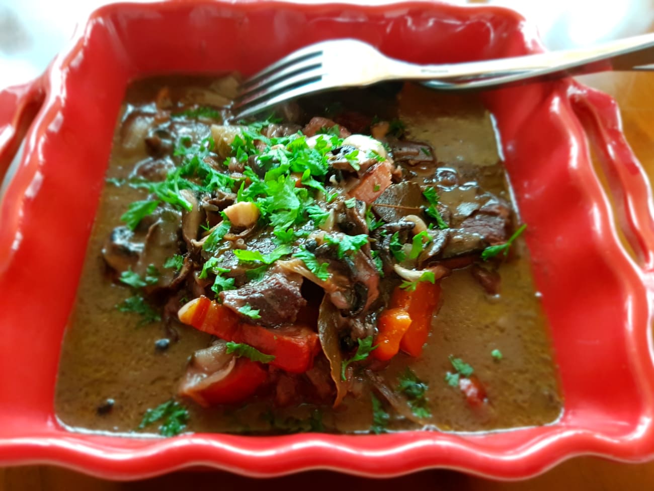 Bœuf Bourguignon au vin rouge : recette Bœuf Bourguignon