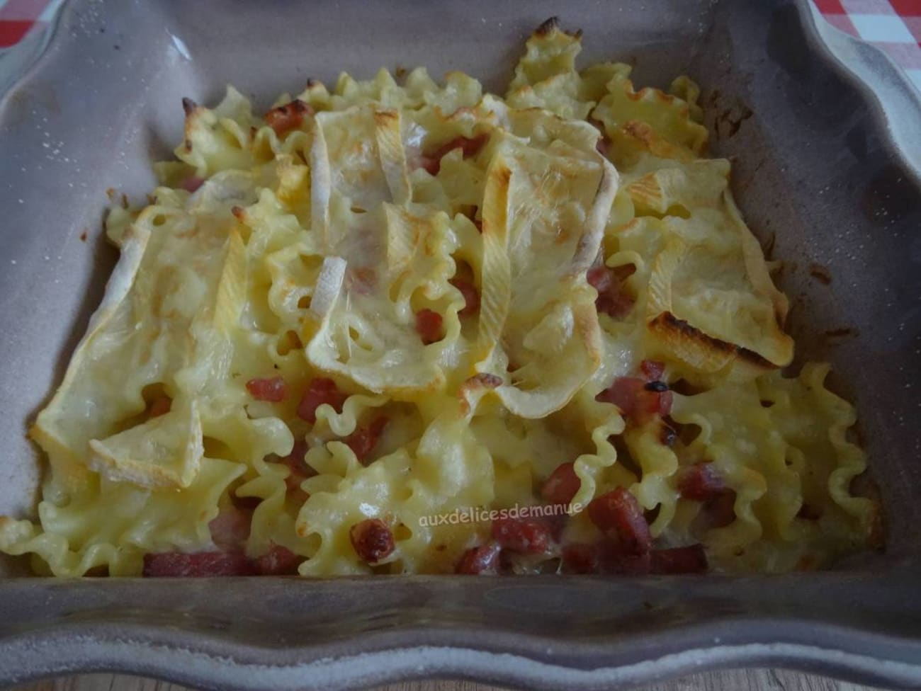 Gratin De Pates Reblochon