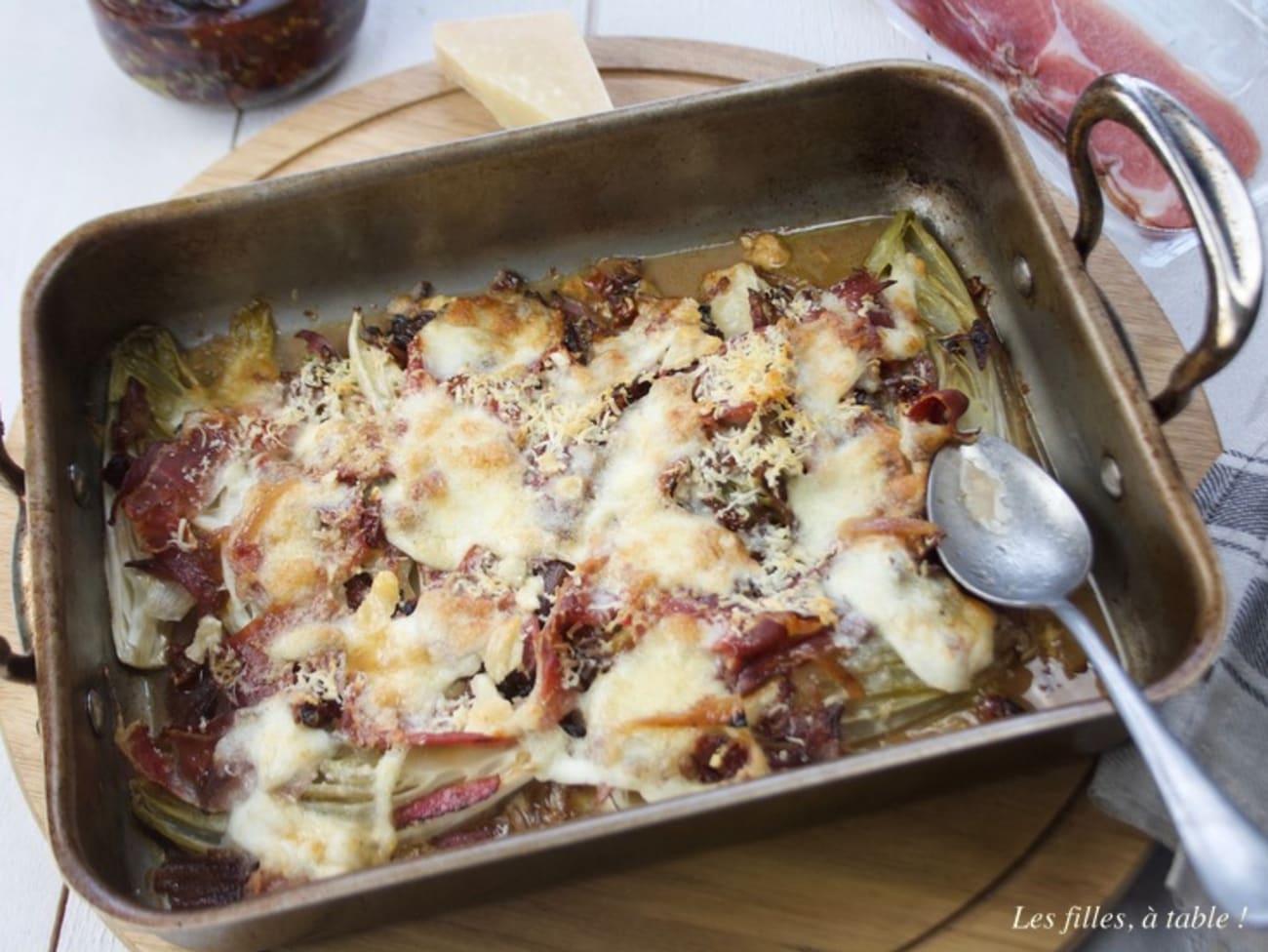 Endives gratinées à l’italienne : recette Endives gratinées