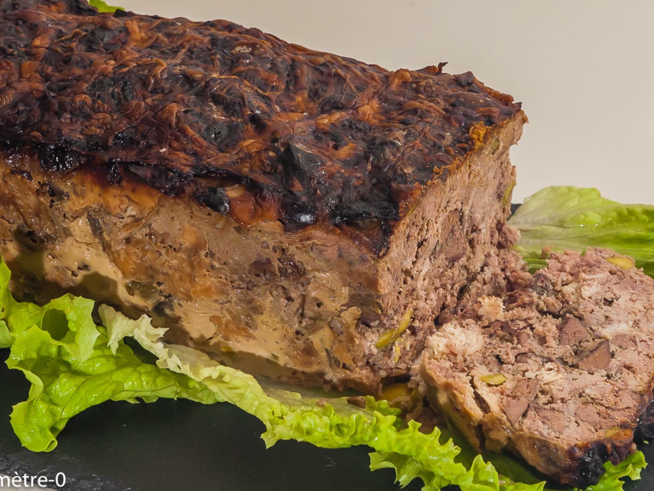 Terrine de cochon aux foies de volailles et au porto : recette Terrine