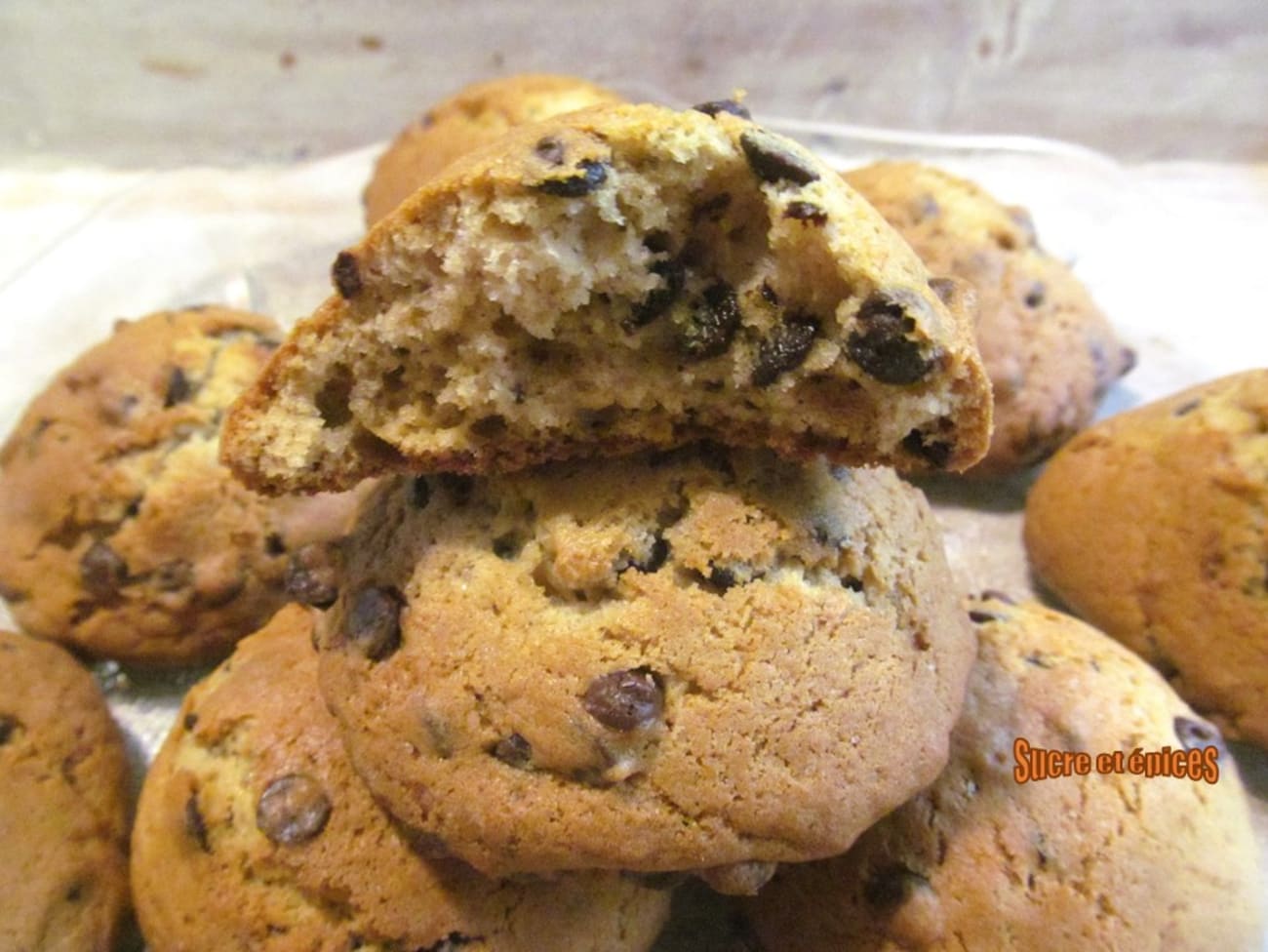 Cookies aux pépites de chocolat et à la compote de pommes : recette