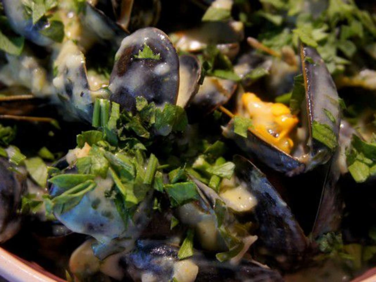 Mouclade charentaise traditionnelle : recette Mouclade charentaise ...