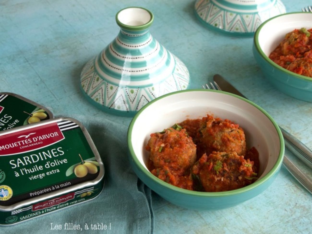 Tajine de keftas aux sardines comme au Maroc Recette par Les filles