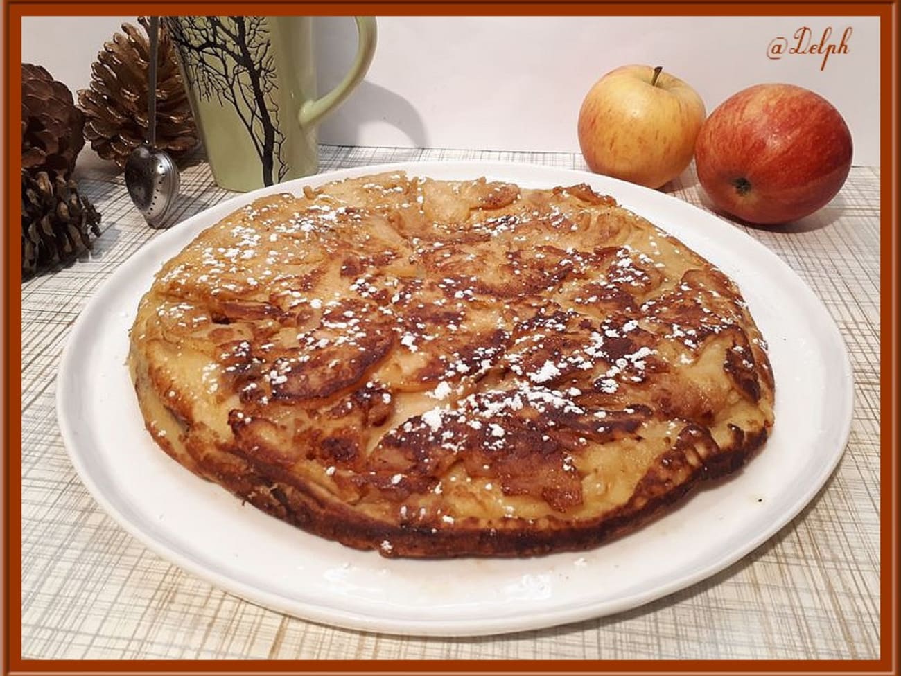 Crépiau aux pommes pour une chandeleur originale