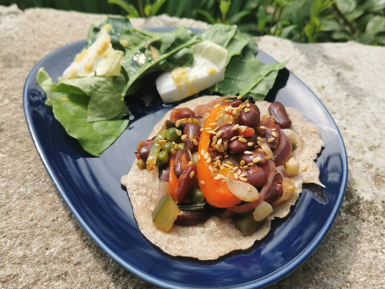 Poêlée estivale de haricots rouges aux saveurs épicées : recette Poêlée ...