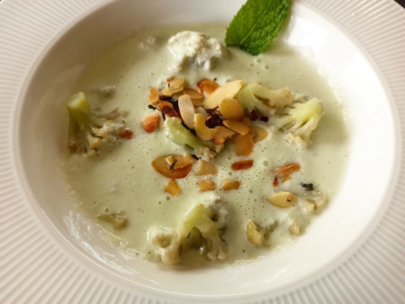 Soupe froide de chou fleur hotsell