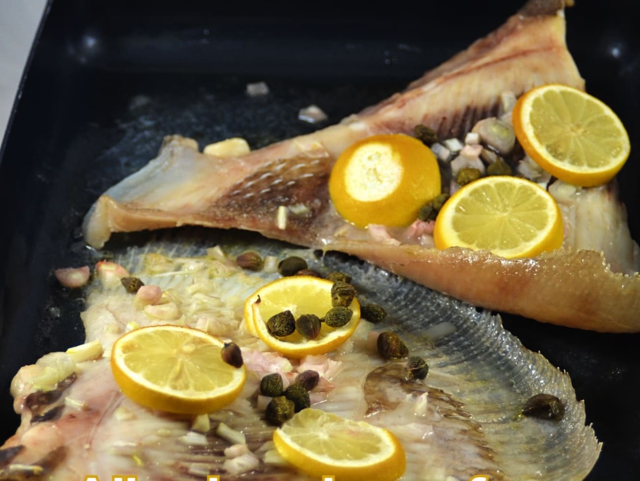 Aile de raie au four : recette Aile de raie au four