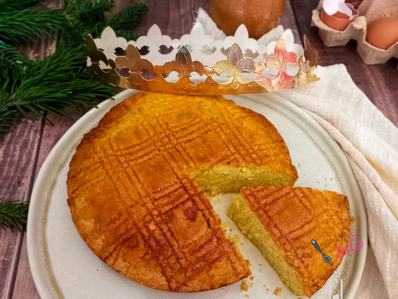 Galette bretonne des rois au companion ou pas : recette Galette