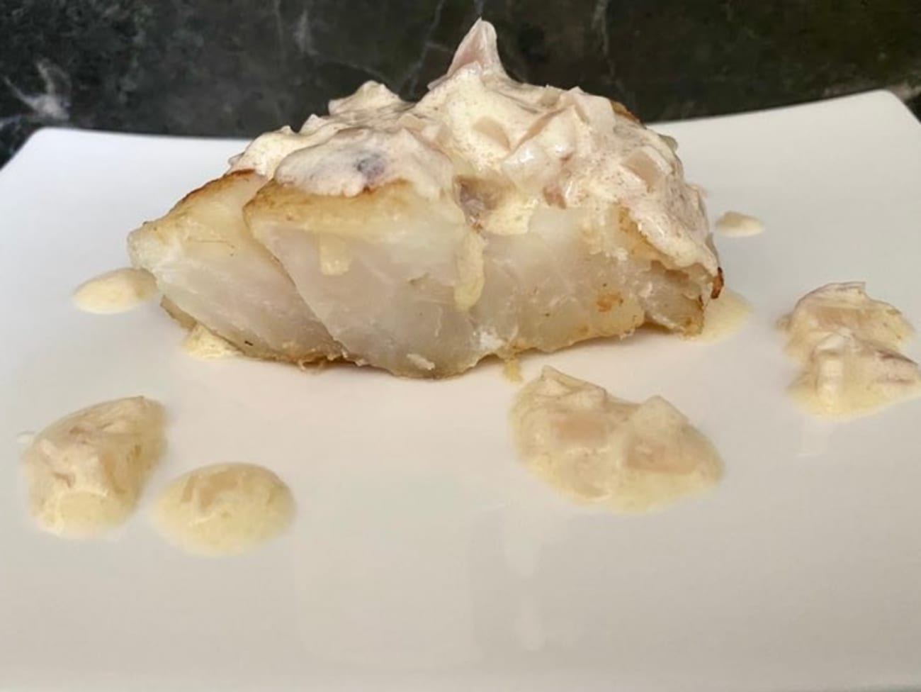 Dos de cabillaud sauce au champagne : recette Dos de cabillaud sauce