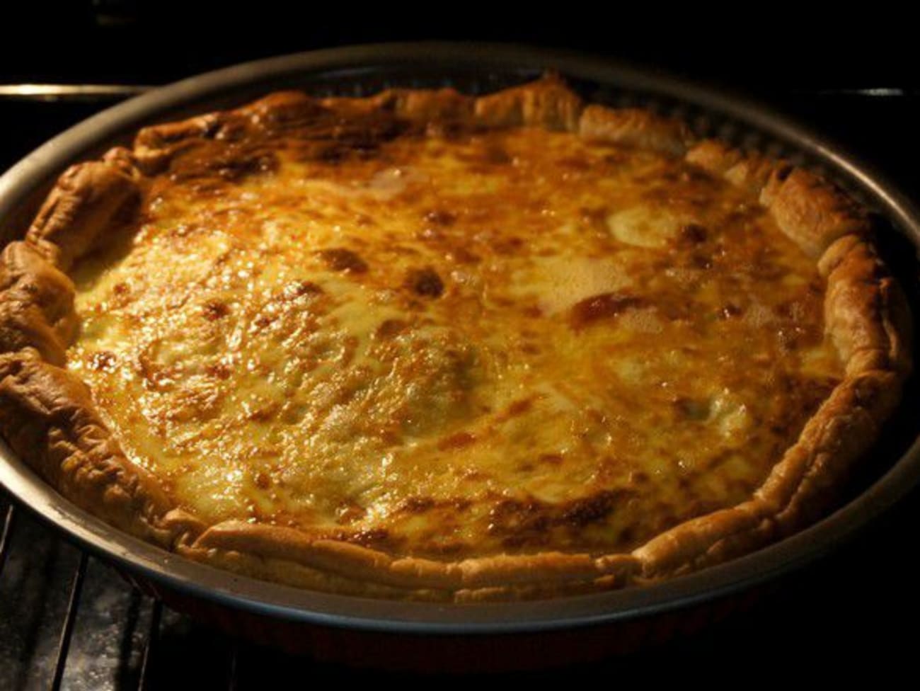 Quiche lorraine traditionnelle aux lardons Recette par Chef