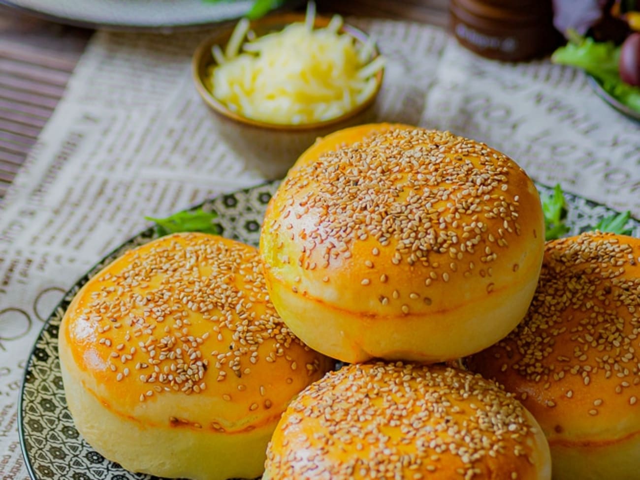 Buns pain farci à la viande à la marocaine recette Buns à la viande à la marocaine