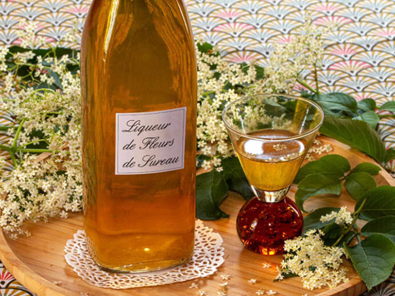 Liqueur de fleurs de sureau pour aromatiser vos cocktails.