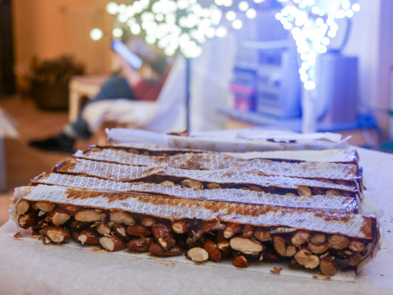 Le nougat noir un des 13 desserts de Noël en Provence recette Nougat