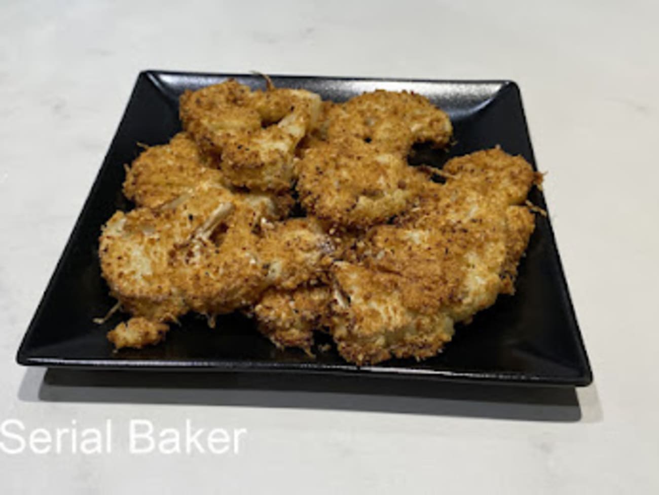 Chou-fleur pané au four (panure au Mycryo) - Recette par Serial_Baker